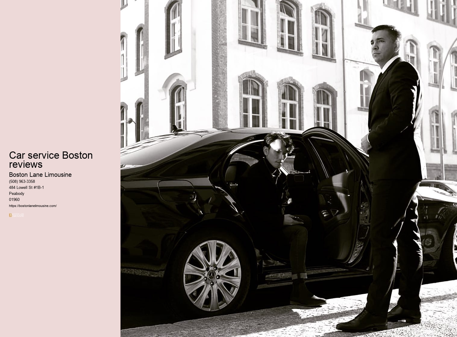 car service Boston reviews